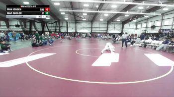 126 lbs Round 6 (8 Team) - Finn Jensen, Timpanogos B vs Mac Gubler, Snow Canyon