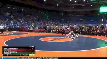 160 lbs Semis & 1st Wrestleback (8 Team) - Logan Stedman, Tremont vs Bailey Livdahl, Harvard