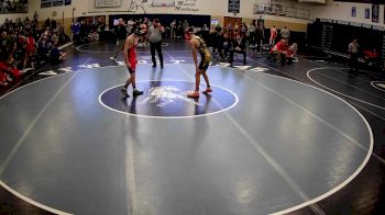 121 lbs Champ. Round 1 - Seth Friend, Girard Hs vs Bryce English, West Branch Hs