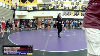 75-81 lbs Round 1 - Jody Shuler, Contenders Wrestling Academy vs Eliza Warner, The Fort Hammers Wrestling