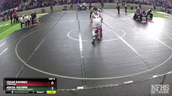 113 lbs Quarterfinal - Kekoa Aguirre, Lake Mead Christian Academy vs Cesar Ramirez, Yerington