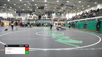 285 lbs Round 1 - Siang Uk, Perry Meridian vs Jedaiah Beard, Kokomo