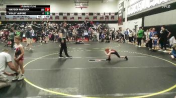 55 lbs Quarterfinal - Coley Alford, Coastal Elite vs Hayden Warlick, Suplex City Raptors
