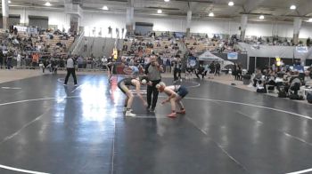 A 132 lbs Cons. Round 2 - Gage Goetz, Creek Wood High School vs Rylee Moore, Fairview High School