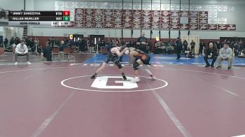 132 lbs Semifinal - Jimmy Shrestha, Watertown vs Dillan Mueller, Norton