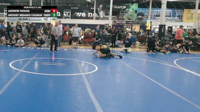 120 lbs Rr Rnd 1 - Andrew Hogan, Steel Valley 1 - MS vs Anthony Mesanko Coleman, Triumph 1 - MS