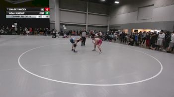 144 lbs Champ. Rd Of 16 - Noah Knight, Chickasha Wrestling vs Chase Yancey, Spartan Mat Club