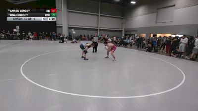 144 lbs Champ. Rd Of 16 - Noah Knight, Chickasha Wrestling vs Chase Yancey, Spartan Mat Club