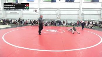 60 lbs 5th Place - Leo Brumfield, IN vs Nash Martinek, PA