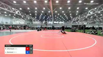 106 lbs Prelims - Reanah Utterback, Midwest Black Mambas Team 1 vs Liz Donovan, Doughgirls