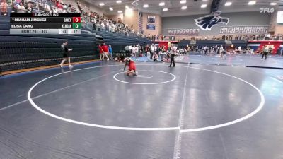 107 lbs Cons. Semi - Miaham Jimenez, Conroe Caney Creek vs Elisa Cano, Klein Oak