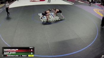 Champ. Round 1 - Quinn Jensen, Central City vs Hudson Harlow, Douglas County West