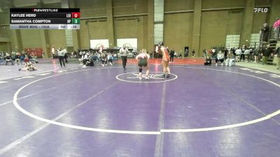 130A Champ. Round 1 - Samantha Compton, North Point vs Kaylee Herd, Lebanon