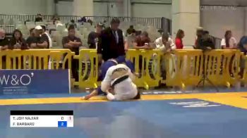 TYLER JOH NAJJAR vs FABRICIO BARBARO 2022 American National IBJJF Jiu-Jitsu Championship
