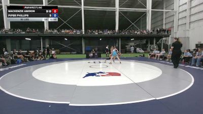 95 lbs Mackenzie Amidon, California Gold vs Piper Phillips, Iowa