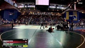 126 lbs Prelim - Cristian Pote, Danbury vs Brayden Sigle, Downingtown West