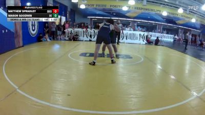 215 lbs Semis & Wb (16 Team) - Matthew Spradley, Socs vs Mason Goodwin, OutKast WC