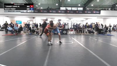 80 kg Champ. Rd Of 16 - Chaney Lewis Jr., Wyoming Seminary vs Rocky Penny, South Side Wrestling Club