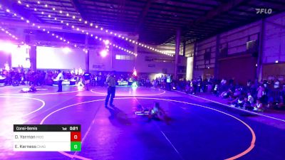 46 lbs Consolation - Daniel Yarmon, Ridge WC vs Elias Kerness, Chagolla Trained WC