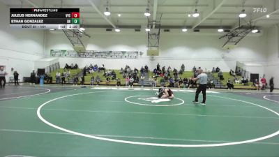 141 lbs Cons. Round 1 - Ethan Gonzalez, Rio Hondo vs Juleus Hernandez, Victor Valley