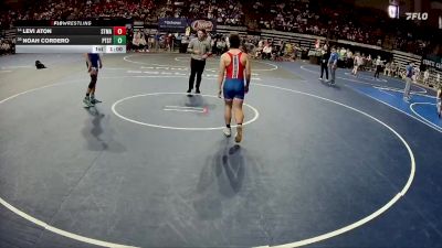 D 3 132 lbs Cons. Round 2 - Levi Aton, St. Mary`s vs Noah Cordero, Patrick Taylor - Science/Tech.