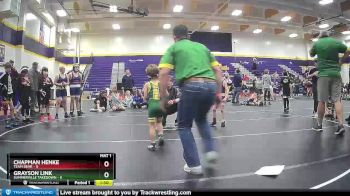 45 lbs Round 3 (6 Team) - Chapman Henke, Team Bear vs Grayson Link, Summerville Takedown