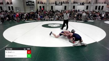 106 lbs Round Of 16 - Nate Oneil, Walpole vs Colby Grenon, Bristol-Plymouth/Coyle Cassidy