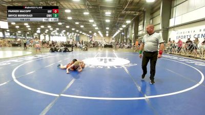 106 lbs Rr Rnd 2 - Parker Macoff, Gritty Grapplers vs Bryce Bereksazi, Camp Reynolds
