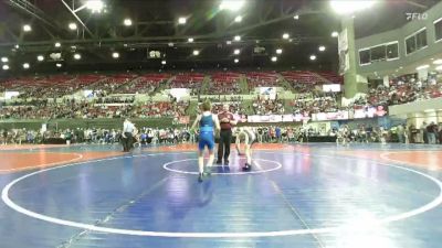 86 lbs Champ. Round 1 - Bradley Tichenor, Ennis Wrestling Club vs Jax Taylor, CODY WRESTLING CLUB