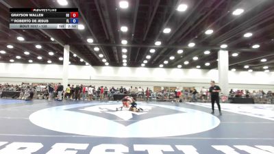 132 lbs Champ. Round 1 - Grayson Wallen, SC vs Roberto De Jesus, FL