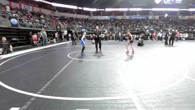 78 lbs Consi Of 8 #1 - Baker Brogden, North Desoto Wrestling Academy vs Roman Moore, Moen Wrestling Academy