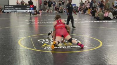 207 lbs 5th Place - Ava Gregg, Wyoming Seminary - GK12E vs Naveah Williamson, CTWHALE ORCA - GK12E