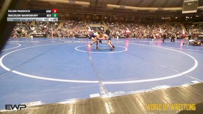 92 lbs Round Of 16 - Kilian Paddock, American Dream Wrestling Club vs Macklen Marksbury, Michigan Premier Wrestling Club