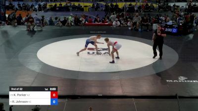 165 lbs Rnd Of 32 - Kaden Parker, AZ vs Riley Johnson, NE