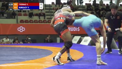 70 kg Qualif - Yahya Thomas, USA vs Yernur Nurgazy, KAZ