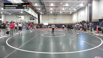 113 lbs Round Of 16 - Nathan Barstow, Lynnfield/N.Reading vs John Wigmore, Foxborough