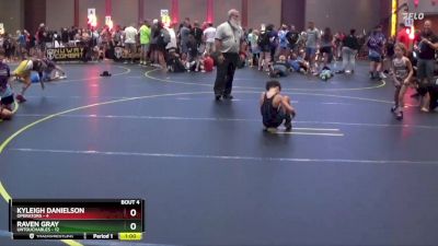 55 lbs Quarterfinals (8 Team) - Kyleigh Danielson, Operators vs Raven Gray, Untouchables