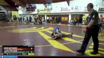 157 lbs Champ. Round 1 - James Williams, Embry-Riddle Aeronautical University (Ariz.) vs John Bittinger, Eastern Oregon University (Ore.)