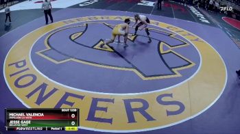 Cons. Round 2 - Jesse Gage, Bellevue West vs Michael Valencia, Papillion-La Vista