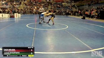 133 lbs Champ. Round 1 - Lucas Schlepuetz, Jamestown vs Zach Nelson, Grand Forks Central