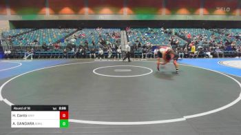 157 lbs Round Of 16 - Hixon Canto, Western Wyoming vs AARON GANDARA, Southern Oregon