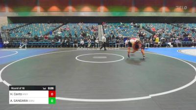 157 lbs Round Of 16 - Hixon Canto, Western Wyoming vs AARON GANDARA, Southern Oregon