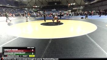 126 lbs 5th Place Match - Khangarid Erdembilegt, Redmond Wrestling vs Timothy Mathis, Lind-Ritzville Marmots Wrestling