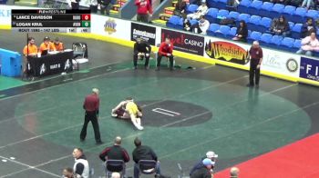 147 lbs 5th Place - Lance Davidson, Dubois vs Logan Krul, Avonworth