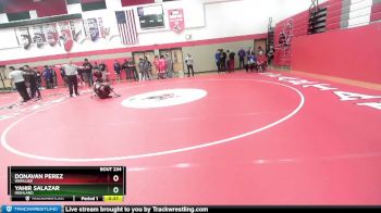 132 lbs Cons. Round 2 - Donavan Perez, Wahluke vs Yahir Salazar, Highland