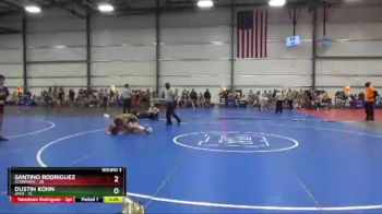 110 lbs Round 3 (6 Team) - Santino Rodriguez, Scorpions vs Dustin Kohn, Apex