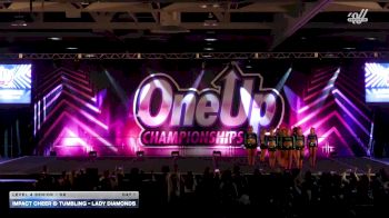 Impact Cheer & Tumbling - Lady Diamonds [2025 L4 Senior - D2 Day 1] 2025 One Up SoCal Nationals
