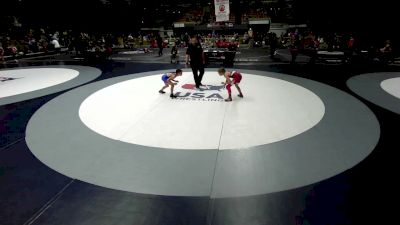 73 lbs Cons. Sub-semis - Iliana Boggust, Yucaipa Thunder Wrestling Club vs Nixxyn Simpson, Tracy Wrestling Club