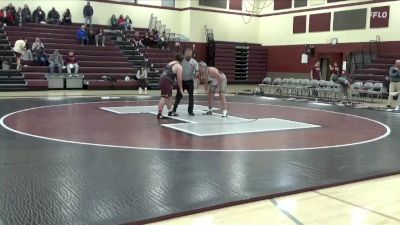 285 lbs 1st Place Match - Noah Cruze, Independence vs Hutson Weisenhofer, Mount Vernon