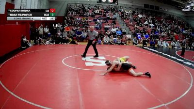 160 lbs Cons. Round 4 - Cooper Hodak, Corry Area Hs vs Noah Filipovich, Marion Center Area Hs